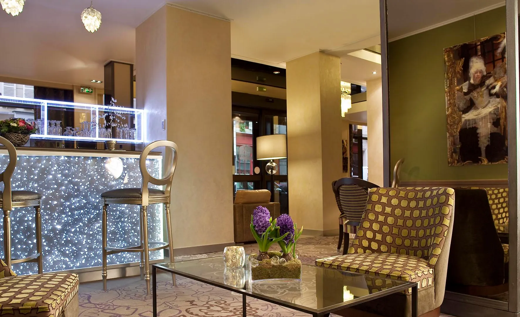 Hotel Western Anjou Lafayette Paris
